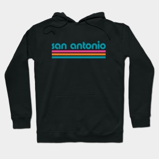 Retro San Antonio Stripes Hoodie